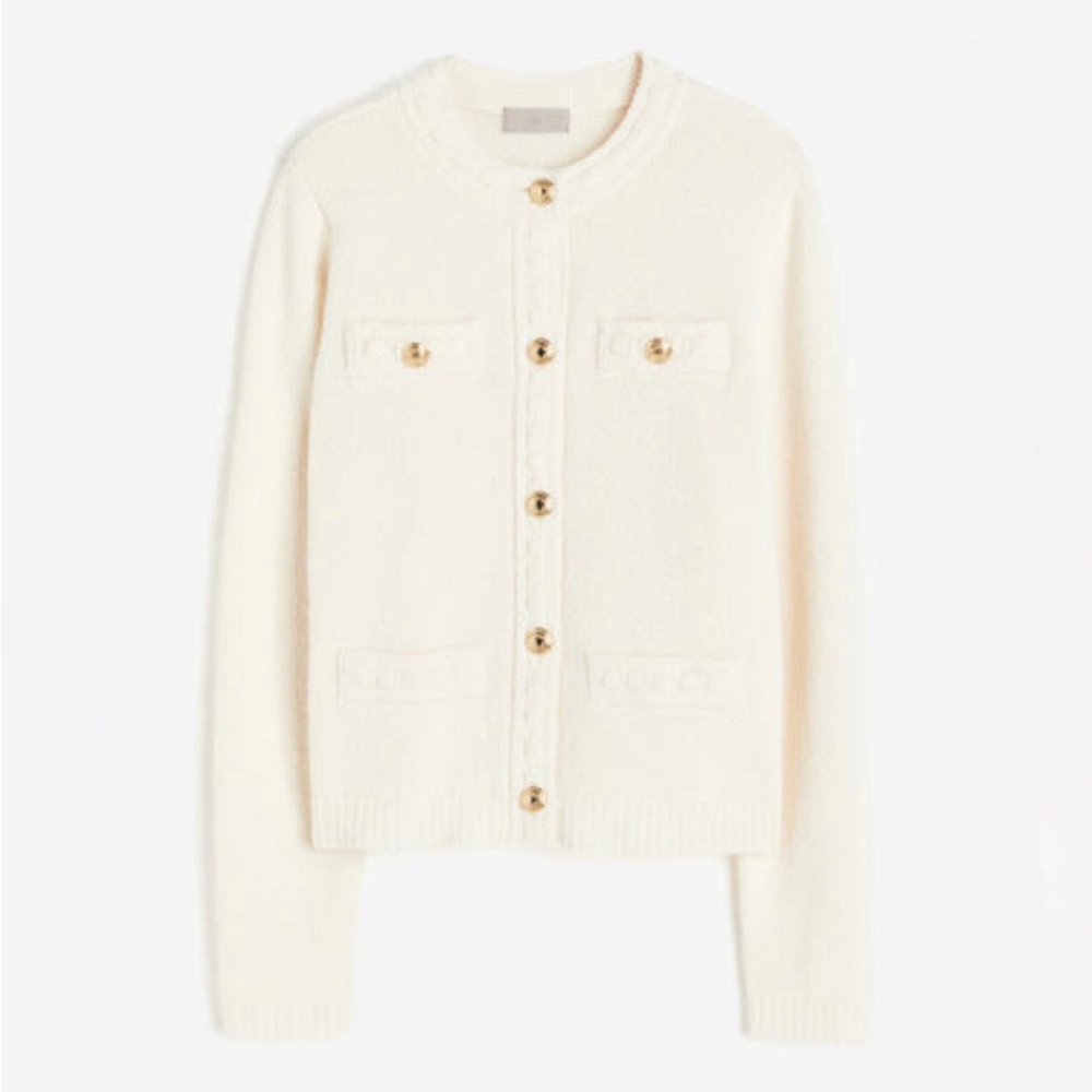HM Textured Knit Cardigan (S)